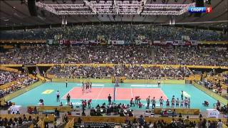 2010 FIVB Womens World Championship Final  Russia vs Brasil clip1 [upl. by Ahsekyt642]