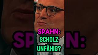 🔥 SCHAU DIR DIESES VIDEO SOFORT AN SCHOLZ UNFÄHIG I PolitikShortsGER politik lanz scholz spahn [upl. by Hannej]