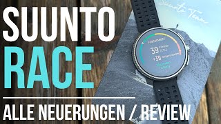 Suunto Race  AMOLED Sportuhr mit allen Neuerungen im Überblick [upl. by Adnalu]