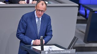 Merzrede am 18012024 im Deutschen Bundestag [upl. by Flodur]