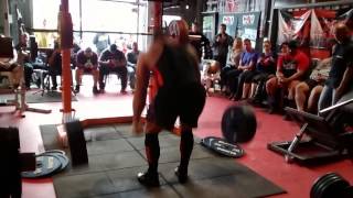 Konstantin Konstantinovs deadlift 260kg 14reps [upl. by Naenej]