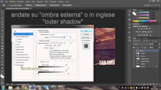 Come creare una scritta trasparente  Photoshop CS6 [upl. by Anagnos361]