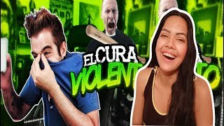 EL CURA VIOLENTO Broma telefónica de AURONPLAY Mi reaccion  Yera [upl. by Ttenaj]