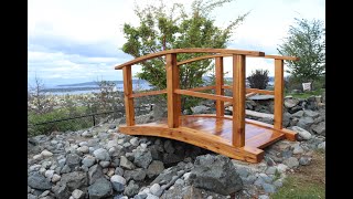 Backyard Garden Bridge  diy [upl. by Haidedej]