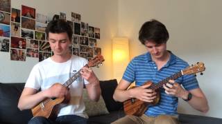 Pachelbel Canon in D  Ukulele Duet [upl. by Rramal625]