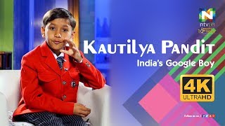 Kautilya Pandit  Face to Face  Indias Google Boy  ntvHD [upl. by Toback]