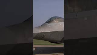 F22 Raptors from Virginia arrive at RAF Lakenheath  England [upl. by Iorgo]