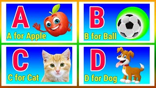 a for apple b for ball C for catabcd abcdealphabets phonics song अ से अनार english varnamala [upl. by Kerred735]