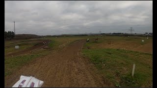 PROFESSIONAL RIDER  JOE TITCOMBE on a YAMAHA YZ 125 2 STROKE AT MOTOLAND [upl. by Olcott907]