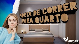 Porta De Correr Para Quarto [upl. by Noll]