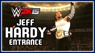 WWE 2K15  Jeff Hardy  Community Creations Exhibition PS3 [upl. by Husch161]