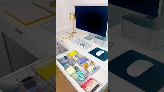 Organizing my new desk asmr restock asmrsounds organizedhome organize asmrorganizing shorts [upl. by Andreana]