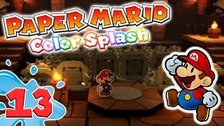 PAPER MARIO  COLOR SPLASH 13  LE TEMPLE KIPIK [upl. by Enhpad62]