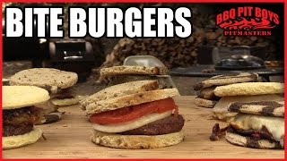 How to Grill Bite Burgers  Recipe [upl. by Ferreby]