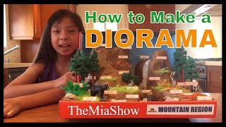 How to Make a Diorama  Awesome Tips [upl. by Lori]