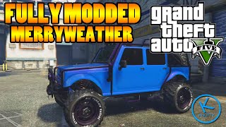 GTA 5 Fully Modified CANIS MESA  MERRYWEATHER EDITION [upl. by Isobel]