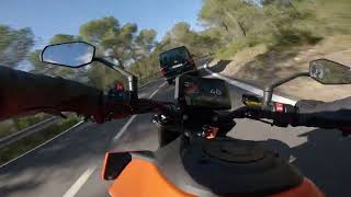 KTM Duke 990  First Riding Impressions [upl. by Osswald]