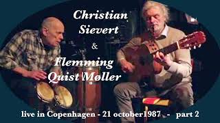 Christian Sievert amp Flemming Q Møller live  part 2 [upl. by Hna646]