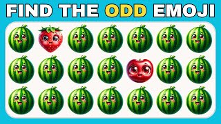 Find the ODD One Out  Emoji Quiz [upl. by Lirbaj]