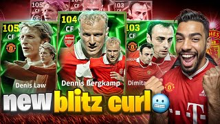 NEW D BERGKAMP BLITZ CURL PACK OPENING  GAMEPLAY 🔥 eFootball 25 mobile [upl. by Ebenezer]