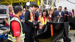 Prime Minister Trudeau at Magna Polycon in Guelph [upl. by Martinson]