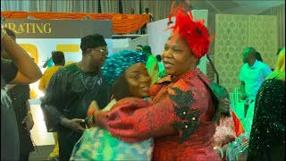 SEE HOW ADEYINKA ALASEYORI WELCOME BUKOLA BEKES AT BIG BOLAJI 50TH BIRTHDAY [upl. by Encratis]