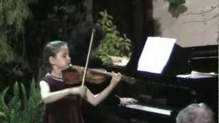 Kreisler  Prelude and Allegro in the style of Gaetano Pugnani May 2012 [upl. by Ednarb]