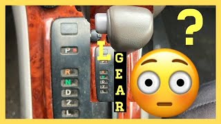 Gear Selector In An Automatic CarDriving Lesson [upl. by Reve]