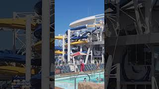 Harmony of the Seas Water Slide [upl. by Llewon]