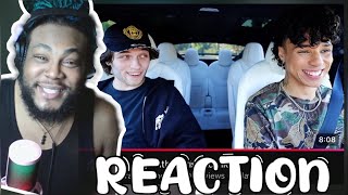 LARRAY Driving With Chris Sturniolo  REACTION [upl. by Manvel]