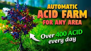 Automatic Acid Farm for Any Area  4001000 ACID per Day  ONCE HUMAN [upl. by Riesman]