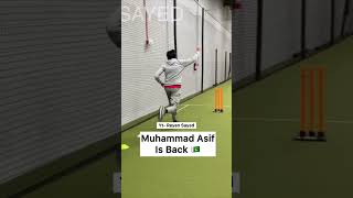 Mohammad Asif Is Back 🇵🇰  Bowling Tips Mohammad Asif [upl. by Rauch594]