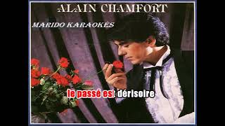 Karaoké Alain Chamfort  Amour année zéro 1981 [upl. by Acimad]