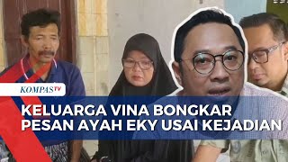 Keluarga Vina Ungkap Info dari Iptu Rudiana Sebut Ada Bukti Dugaan Rencana Pembunuhan [upl. by Anertal]