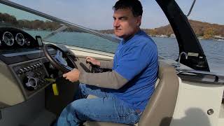 Sea Ray 250 SLX test drive [upl. by Bay]