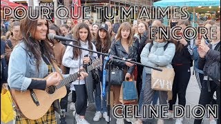 Pour que tu maimes encore  Celine Dion Acoustic Cover [upl. by Sonya994]