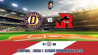 DORADOS vs ROJOS  SEMIFINAL  JUEGO 1  formula59 [upl. by Oad]