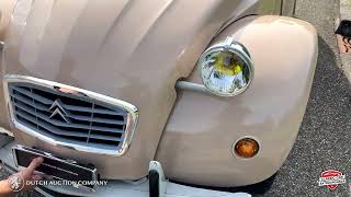 1983 Citroen 2 CV6 [upl. by Diogenes]