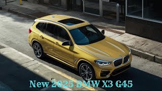 New 2025 BMW X3 G45 Reveal Interior Features and Technology [upl. by Nedyah13]