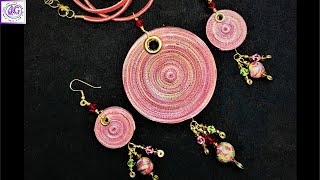 Scrap Polymer Clay Tutorial Creating a Necklace Set for Jewelry Making [upl. by Menon]