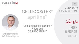 Combination of apriline® fillers and Cellbooster®  English Webinar by Dr Nenad Stankovic [upl. by Jennilee305]