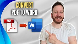 How To Convert PDF To Word [upl. by Spark]