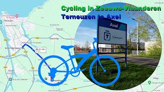 Cycling Terneuzen to Axel  province of Zeeland Netherlands 2024 [upl. by Yamauchi]