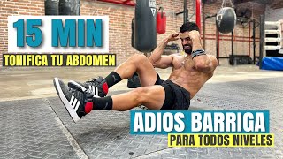 Rutina Para Marcar Abdominales En Casa 15 MIN  Adiós Barriga [upl. by Sausa]