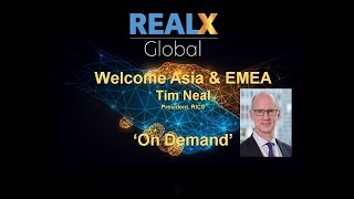 REALX Introduction  Tim Neal President RICS [upl. by Garrot]