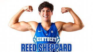 REED SHEPPARD  NCAA Highlights in Kentucky 202324 [upl. by Anaik]