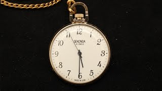 Vintage Pocket Watches quotSekondaquot 19 jewels made in USSR [upl. by Kciremed]