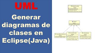 Generar diagramas de clases en Eclipse Java en 2023 con Eclipse 202212 Win y Macver descrip [upl. by Aralomo]