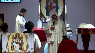 Thursday Divine Liturgy of the Great lent Fast 04112024 [upl. by Rovit]