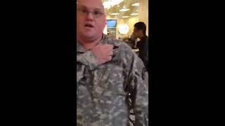 Watch This Dumbass Get HUMILIATED After Posing As A Soldier [upl. by Leirbag489]